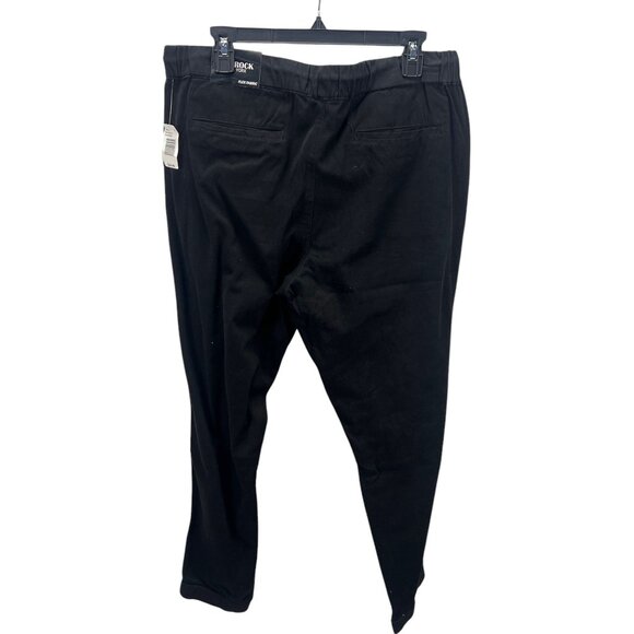 Blu Rock New York Mens Black Twill Long Pants Flex Fabric XXL Outdoor Gorpcore - Picture 2 of 9